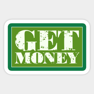 Get Money Dollar Bill Cash Business Entrepreneur Sticker